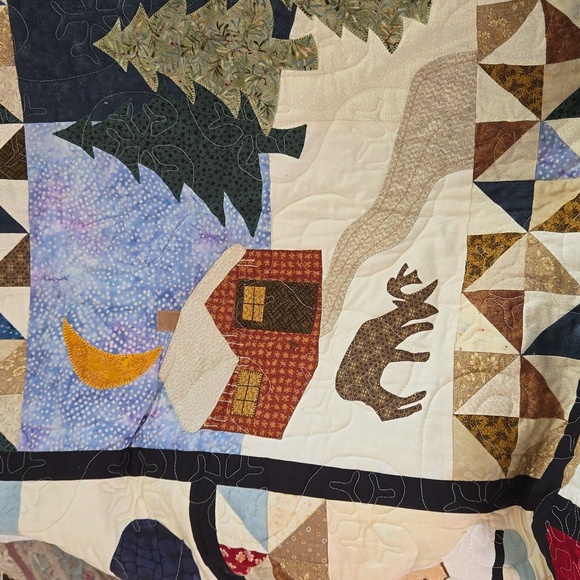 Wall Quilt 'Winter Memories' - Picture 4 of 16
